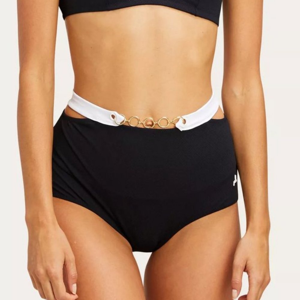 MORGAN LANE High Waist Mica bikini bottom NWT
